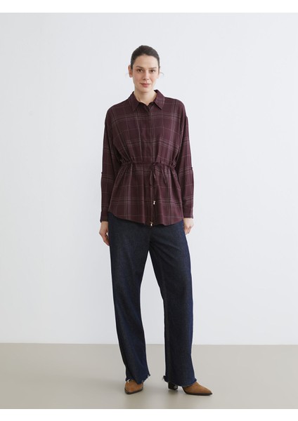 Yeni Sezon Ekose Kadın Gömlek Tunik fiyatları