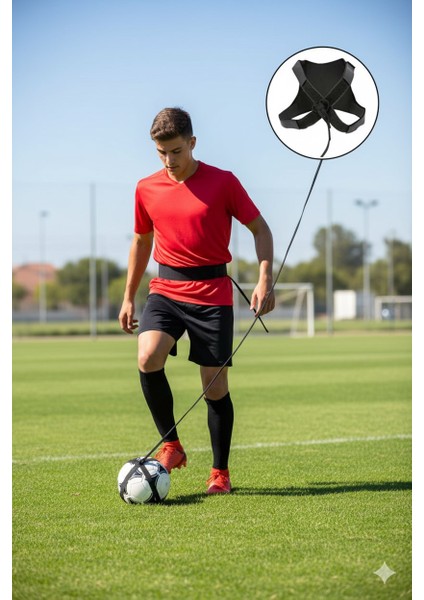 Başlangıç Futbol Seti – Antrenman Kemeri + Top Tutucu + Cırtlı Tekmelik – Futbol Çalışma ve Koordinasyon Seti modelleri