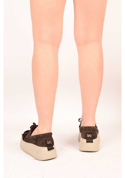 Bağcıksız Püsküllü Poli Taban Hakiki Deri Casual 334-7877-35 Kadın Ayakkabı modelleri