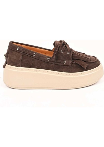 Bağcıksız Püsküllü Poli Taban Hakiki Deri Casual 334-7877-35 Kadın Ayakkabı fırsatları