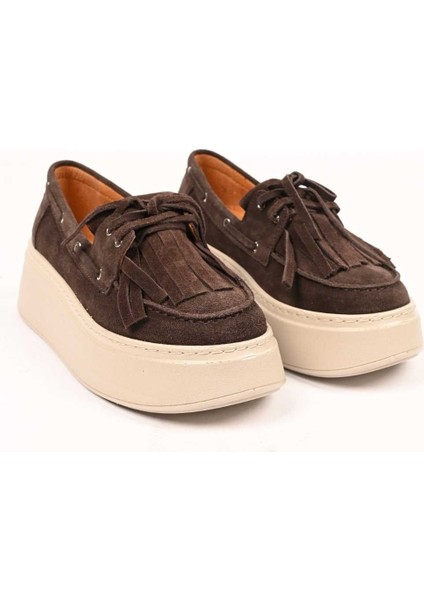 Bağcıksız Püsküllü Poli Taban Hakiki Deri Casual 334-7877-35 Kadın Ayakkabı indirimleri