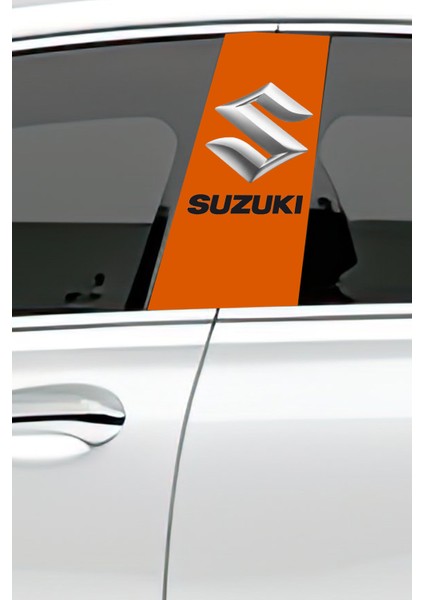 Araç Kapı Direk Kaplama Folyosu Desenli (Sağ Sol Takım) (2 Adet) - 22X50 cm fiyatları