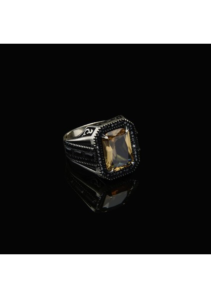 705B Zultanit Zirkon Gümüş Yüzük modelleri