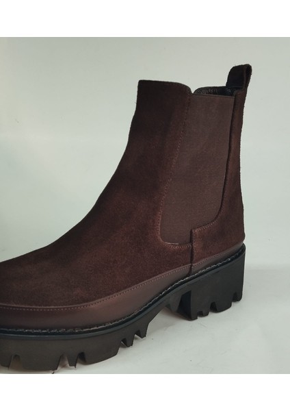 Kadın Hakiki Deri Eva Taban Kahve Süet Bot fiyatları