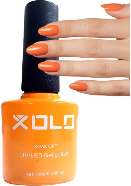 Kalıcı Oje 10 ml Limon Turuncu K026