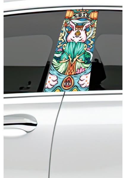 Araç Kapı Direk Kaplama Folyosu Desenli Sağ Sol Takım 2 Adet 22X50 cm fiyatları