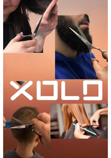 Titanium Kuyruklu Berber Makası Düz Uçlu 6 Inch Paslanmaz Çelik Geniş Parmak fırsatları