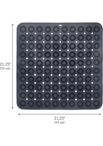 Vıvo 2 Adet Banyo Duş Küvet Için Vantuzlu Kaydırmaz, Su Drenajlı, Masajlı Paspas -54X54CM V-150 modelleri