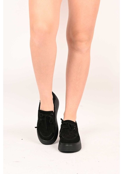 Bbestello Bağcıksız Püsküllü Poli Taban Hakiki Deri Casual 334-7877-35 Kadın Ayakkabı fiyatları