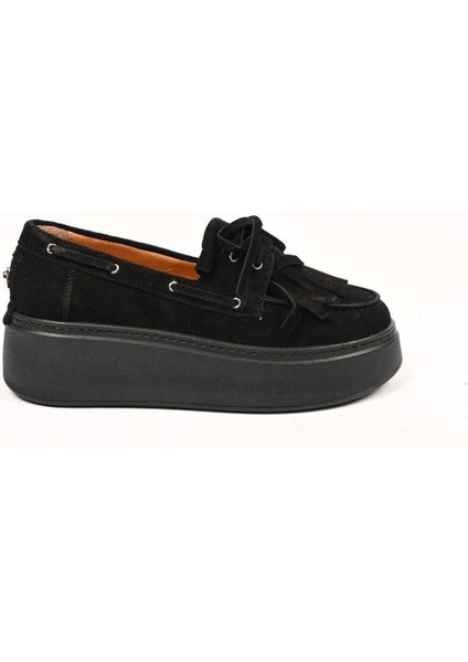 Bbestello Bağcıksız Püsküllü Poli Taban Hakiki Deri Casual 334-7877-35 Kadın Ayakkabı fırsatları