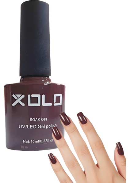 Kalıcı Oje 10 ml Orta Kahve Canlı Kahve K002