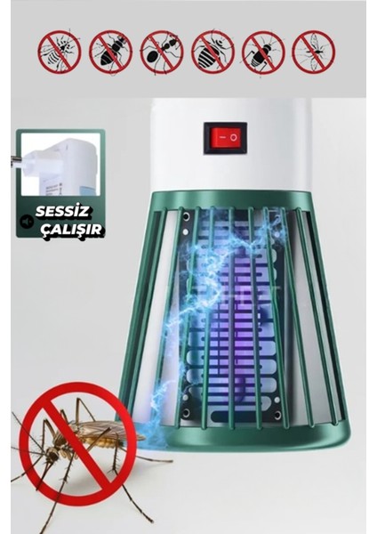 Priz Tipi Elektrikli Sinek Öldürücü Gece Lambası LTX01 Aç Kapa 7/24 indirimleri