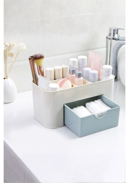 7 Bölmeli Çekmeceli Makyaj Takı Organizeri - Masaüstü Düzenleyici fiyatları