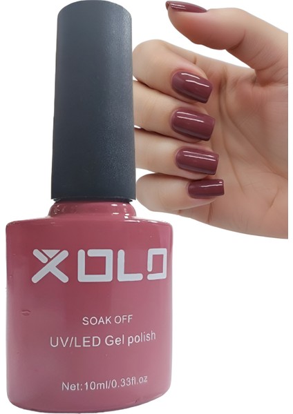 Kalıcı Oje 10 ml Bordo Kahve K028