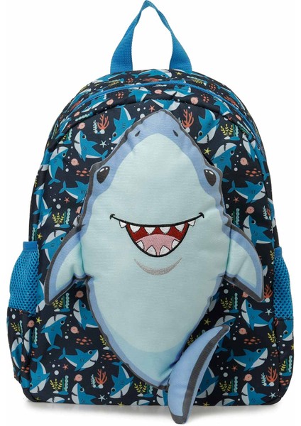 Bts Shark Bpck 5pr Mavi Erkek Çocuk Sırt Çantası