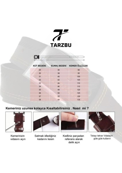 Hakiki Deri Premium Erkek Kemer, Siyah Manda Derisi, 4.5 cm Genişlik, Çelik Toka, Klasik Tasarım TARZ6ZBW5SH modelleri