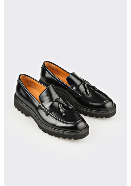 Siyah Deri Erkek Klasik Ayakkabı fiyatları