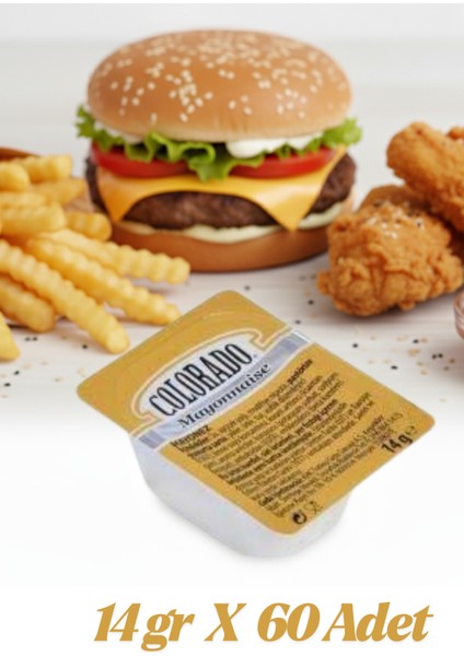 Mayonez Küvet 14 gr 60 Adet