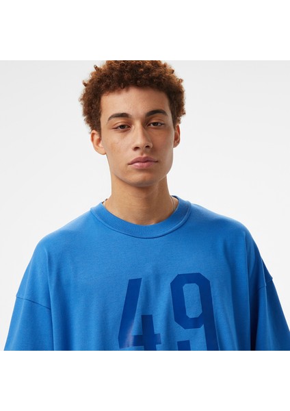 Hoss x Gant 49 Graphic Unisex Mavi T-Shirt fırsatları