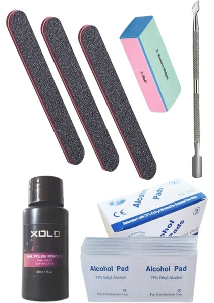 Kalıcı Oje Yapma Seti 20 Parça Nude Serisi Top Base Top Coat Solüsyon Kronk Törpü Uv LED Seti fırsatları