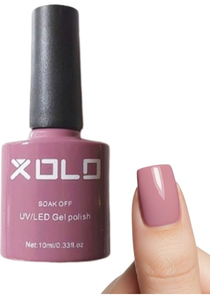 Kalıcı Oje 10 ml Nude Pastel Serisi Profesyonel Seri Soak Of Gel Polish