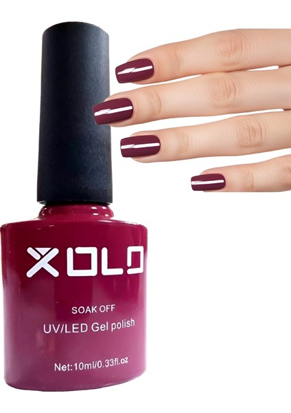 Kalıcı Oje 10 ml Bordo Patlıcan K008