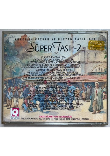 Süper Fasıl 2 CD (Orijinal Dönem Baskı Cd) fiyatları
