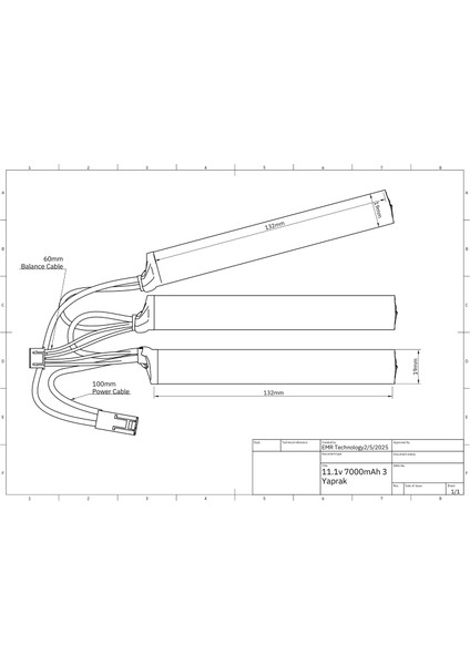 11.1V 7000MAH Uc Yaprak Pil Tamiya indirimleri