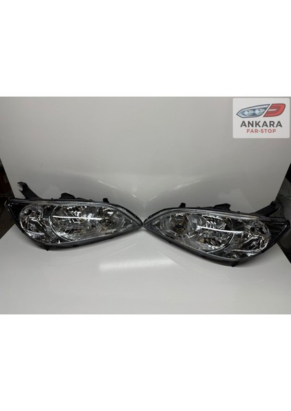 Honda Civic Vtec 2 2004 - 2006 Ön Far Lambası Sağ - Sol Takım Sedan (Vtec 2 Makyajlı Kasa - Toplam 2 Far) modelleri