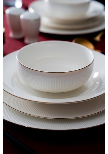 Zahara 6 Kişilik 27 Parça Porselen Yemek Takımı