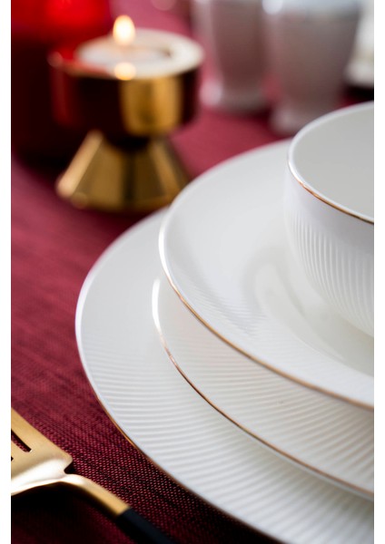 Zahara 6 Kişilik 27 Parça Porselen Yemek Takımı