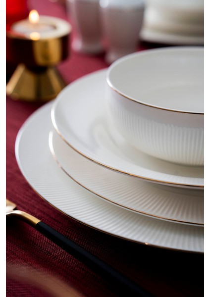 Zahara 6 Kişilik 27 Parça Porselen Yemek Takımı