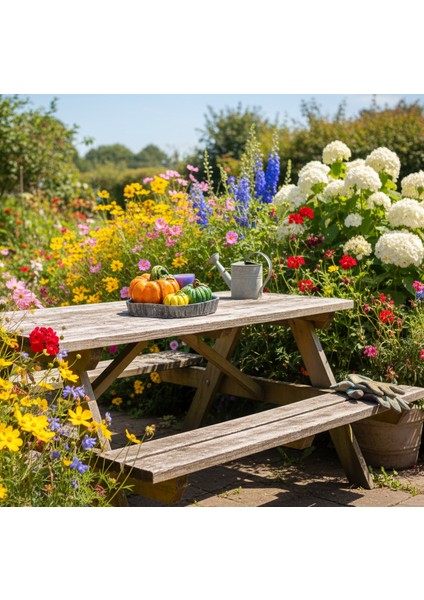 Kabak Figürlü Dekor Seti–doğal Masa Süsleri-Kabak & Mum Seti-Biblo Dekoratif Tepsili Set B. Boy Turuncu fırsatları