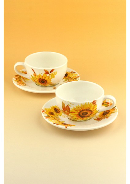 Fall'24 Sunflower Iki Kişilik Çay Fincan Takımı modelleri