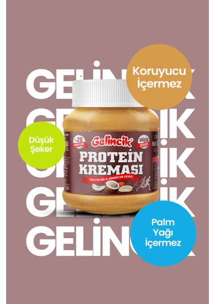 Kahvaltılık Sürülebilir Katkısız 320GR Özel Üretim Protein Kreması 100GR'DA 28GR Içerir fiyatları