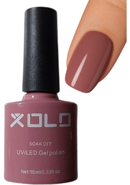 Kalıcı Oje 10 ml Nude Pastel Serisi Profesyonel Seri Soak Of Gel Polish