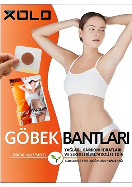 Göbek Bantları 30 Adet Karın Bölgesi Için Destekleyici Sıkılaştırma Slimming Belly Patch