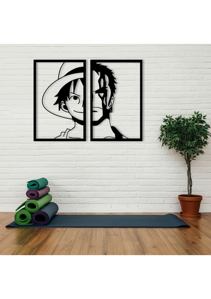 One Piece Temalı Ahşap Duvar Tablosu fiyatları
