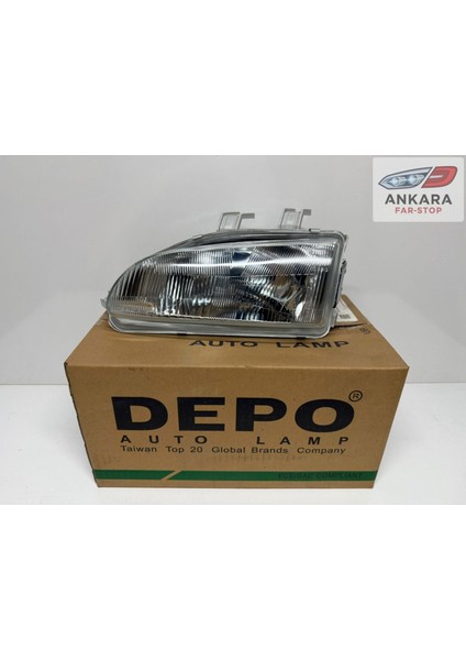 Honda Civic Eg Kasa Sedan 1992 - 1995 Ön Far Lambası Sol Sedan (Eg Kasa Sedan - Sol - Depo Marka) fırsatları