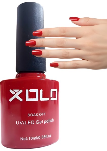 Kalıcı Oje 10 ml Burgonya Kırmızı K004