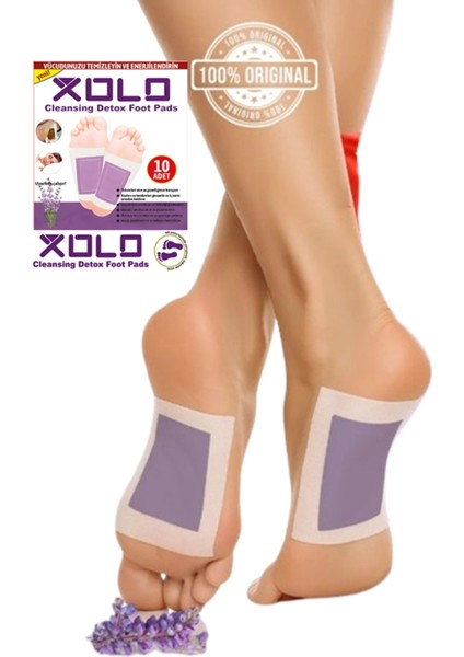 Lavanta Lavandula Ayak Detoks Detox Bantları Toksin At Geceden Sabaha 10 Adet fiyatları