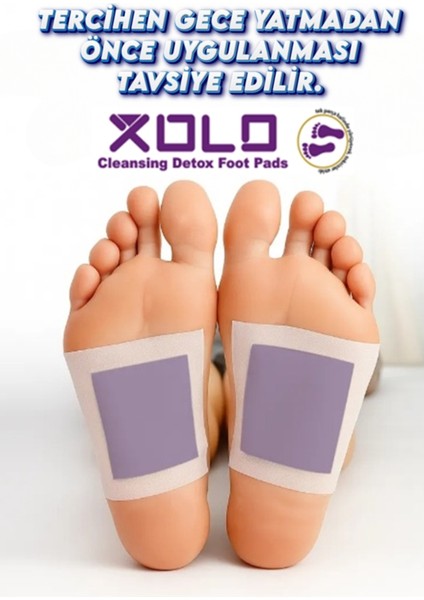 Lavanta Lavandula Ayak Detoks Detox Bantları Toksin At Geceden Sabaha 10 Adet fırsatları