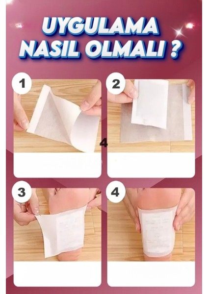 Lavanta Lavandula Ayak Detoks Detox Bantları Toksin At Geceden Sabaha 10 Adet indirimleri