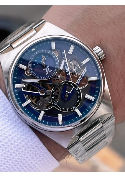 Otomatik ve Manuel Kurmalı Mehtap ve Güneş Kadranlı 3 Atm Erkek Kol Saat FDK.14269.K5 fiyatları