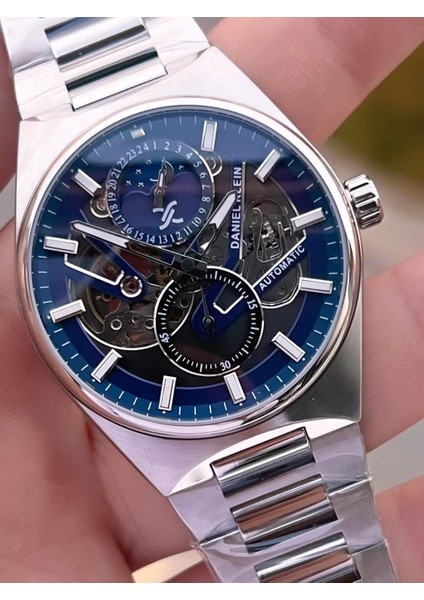 Otomatik ve Manuel Kurmalı Mehtap ve Güneş Kadranlı 3 Atm Erkek Kol Saat FDK.14269.K5 fırsatları