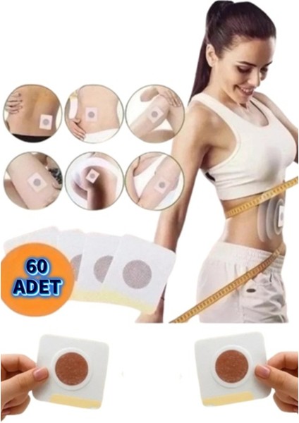 Göbek Bantları 60 Adet Karın Bölgesi Için Destekleyici Sıkılaştırma Slimming Belly Patch fırsatları
