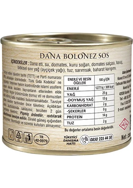 Kıyma Bolonez 4X200 gr Eko Paket fiyatları