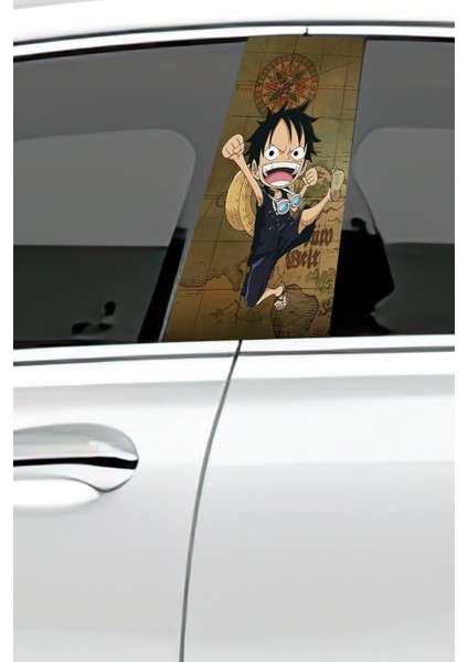 Araç Kapı Direk Kaplama Folyosu Desenli (Sağ Sol Takım) (2 Adet) - 22X50 cm fiyatları