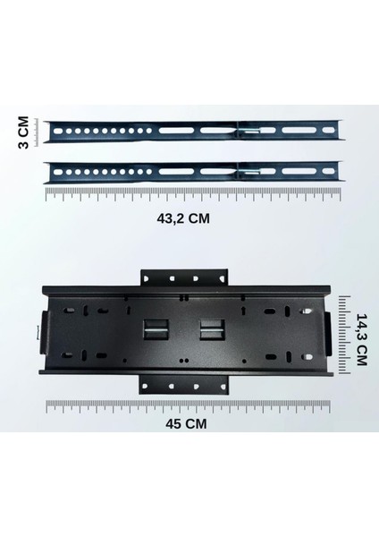 55Q60D 55" 4K UHD QLED 138/139/140 Ekran LCD LED Tv Hareketli Duvar Askı Aparatı fiyatları