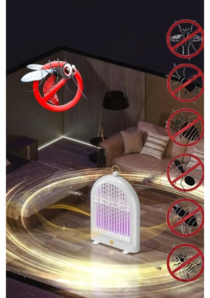 Pencere Tipi Kablosuz Şarjlı Oda Tipi Sinek Öldürücü Lamba 10W Asılabilir Veya Masaüstü fiyatları